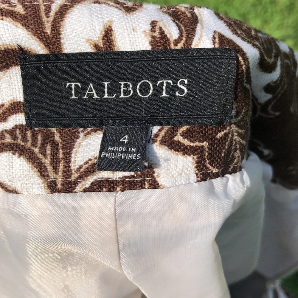 Talbots floral women’s skirt size 4 - Picture 6 of 8